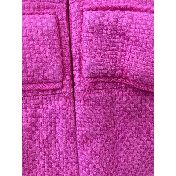 Tory Birch Dress Womens Size 0 Pink Linen Silk Cotton Blend Sleeveless - Picture 10 of 11